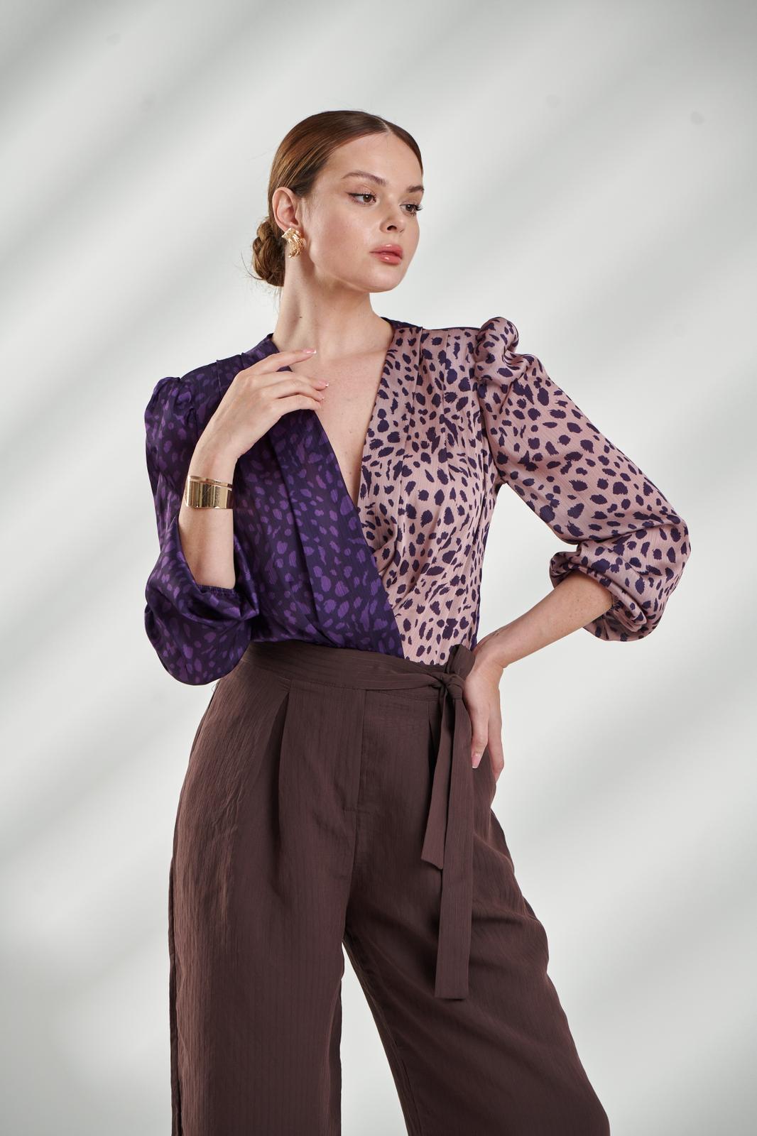 Lightweight Long Sleeve Leopard Print Top β Everyday Elegance
